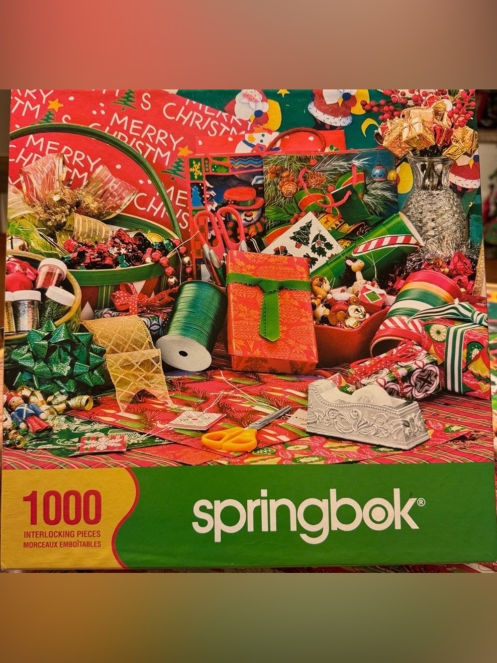 Springbok It’s A Wrap Christmas Puzzle 1000pc